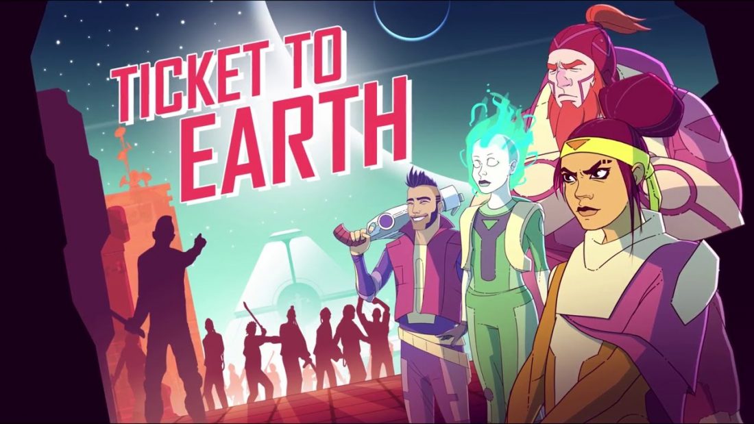 Ticket to Earth logo