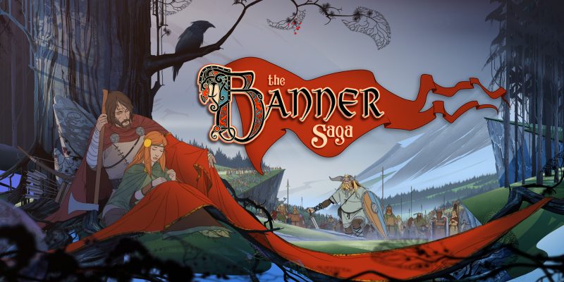 the banner saga game logo review
