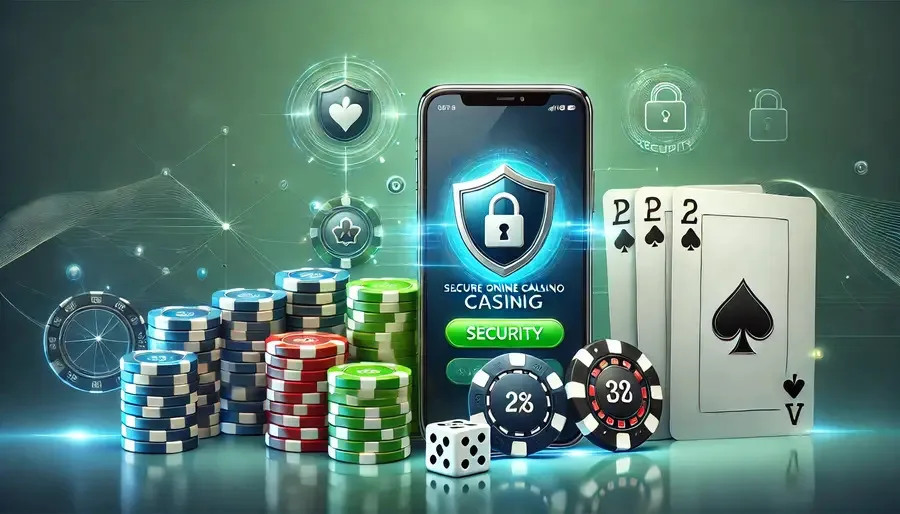 Safe online casino gaming on smartphone