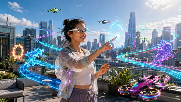 Smart glasses gaming